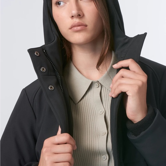 Norden Inga Bonded Parka - Black - Picture 5 of 8